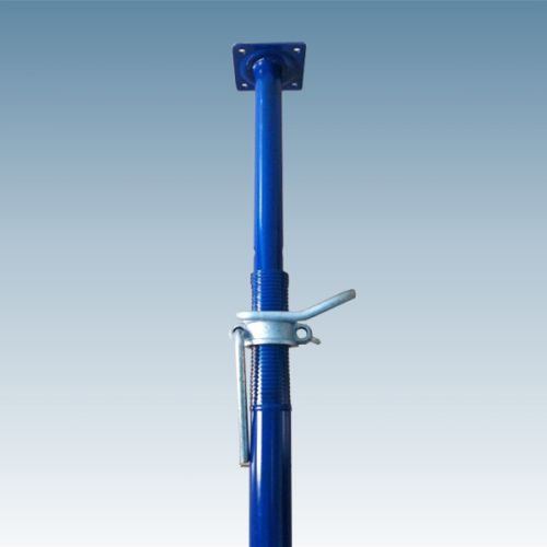 Polished Galvanized Steel Scaffolding Props Jack, For Industrial Use, Formwork Slab Support, Certification : ISI Certified
