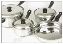 Metal Stainless Steel Cookware Set, Feature : Eco-Friendly