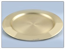 Metal Gold Plated Charger Plate, Feature : Eco-Friendly