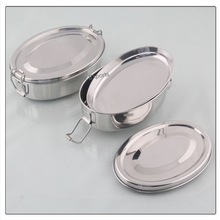 Metal Oval Lunch Box, For Food, Feature : Eco-Friendly