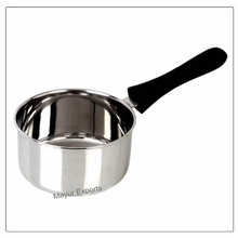 Stainless Steel METAL SAUCE PAN, Certification : FDA, LFGB, SGS