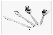 Stainless steel cutlery set
