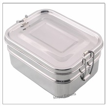 Rectangle Stainless Steel Lunch Box, Feature : Eco-Friendly