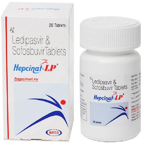 Hepcinat LP Tablets, For Clinical, Packaging Type : Allopathic, Alu Alu Foil Packed, Blister, Paper Boxes
