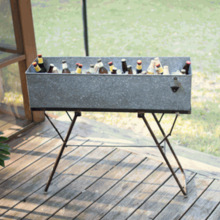 Galvanized Drink Tub With Stand, Feature : Eco-Friendly
