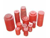 Round Resin Post Insulators, For Control Panels, Industrial Use, Power Grade, Standard : ETDC