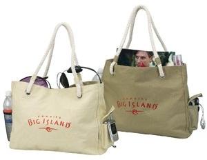 Canvas Shopping Bag, For Promotion, Style : Rope Handle