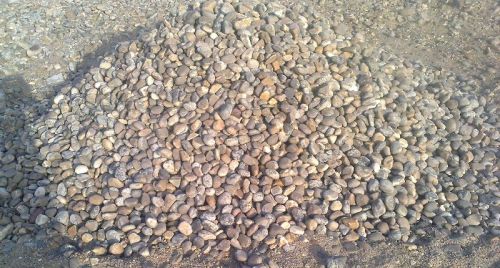 Natural R F Pabble, For Industry, Pattern : Plain