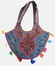 Cotton Fabric Patchwork Bags, Gender : Women