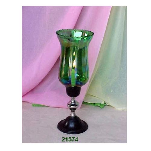 Wax Glass Hurricane Lamp, Style : Lantern