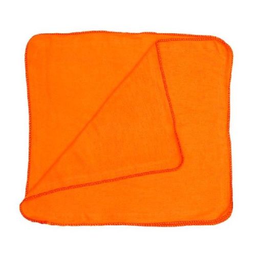 100% Natural Cotton Orange Duster, For Multiple, Feature : Car Polishing Cloth