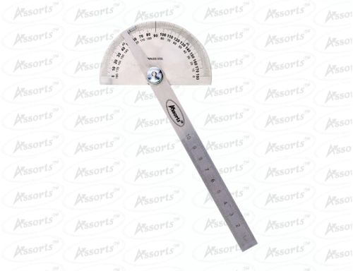 Stainless Steel Angle-Protector Cum Scale
