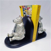 Metal Aluminium Decorative Bookend