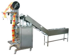 Intermittent Pneumatic Form Fill Seal Machine, For Irregular Shape Products