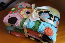 Embroidered 100% Wool Handmade Blanket, Age Group : Adults