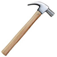Claw Hammer Wooden Handle
