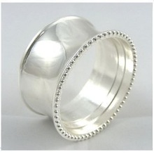 Brass Silver Plated Round Napkin Ring, Feature : Eco-Friendly