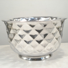 Metal Diamond Cut Beverage Tub