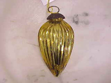 Glass Christmas Tree Ornament