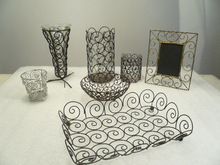 Metal Iron Flower Vase