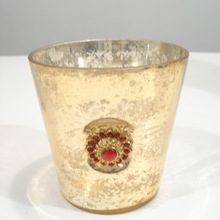 Votive Holder Mercury Glass