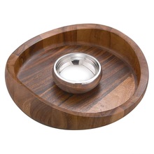 Wood Chip and Dip Serving Tray, Feature : Eco-Friendly