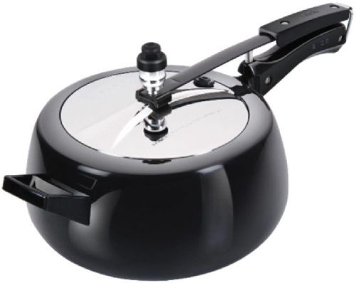 Alda Hard Anodised Pressure Cooker, Size : 2 Litre