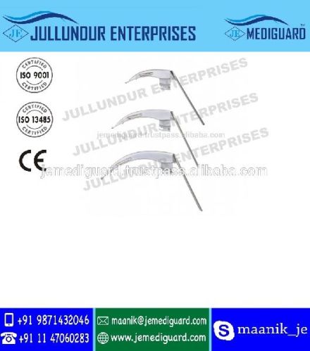Flexible Tip Laryngoscope Blade Stainless Steel