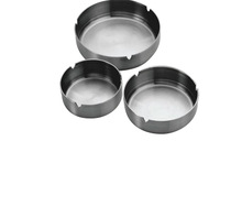Metal Round Flat Ash Tray, Feature : Eco Friendly