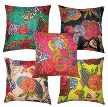 Kantha Cushion Cover