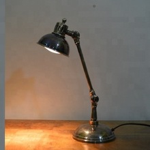 Brass Desk Lamp, Color : Antique Silver