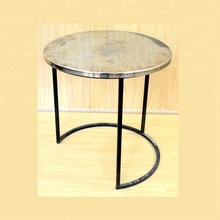 Metal Steel Table, For Home Furniture, Color : Multi Color