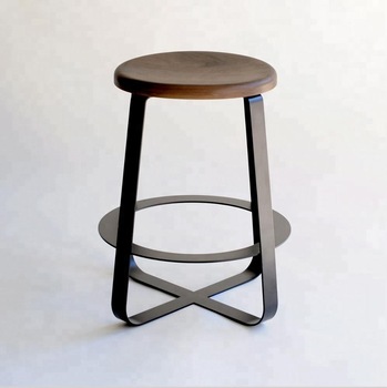 Metal Wooden Bar Stool, For Commercial Furniture, Size : Customised