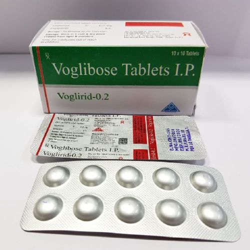 Voglibose-0.2 Tablets, Packaging Type : Blister