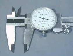 Dial Vernier Calipers, For Industrial, Color : Silver