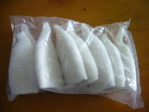 Frozen Squid Tube / Rings / Flower/Frozen Pasteurized Crab /Frozen Half Shell Mussels/Shima Hokke