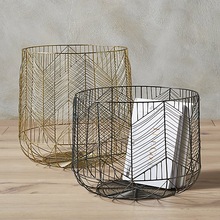 Storage Basket 15.25x16.5    15x12  inch