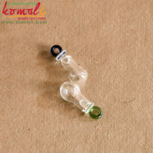 Mini Glass Bottle Pendant, Occasion : Party