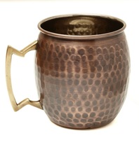 Antique Copper Mugs For Vodka