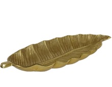 Aluminium Brass Finish Decorative Plate, Shape : Round