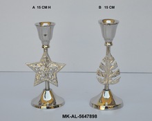 Metal Aluminum Candle Stick Holder