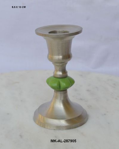 Metal Aluminum Small Candle Holder, Size : 10 Cm Height