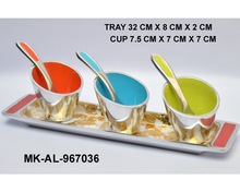 Metal Enamel Aluminum Bowl Set