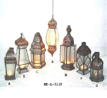 Metal Galvanized Lanterns