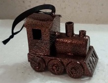 Christmas Metal Engine Ornament