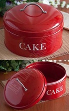 Metal Round Cake Box, For Tableware