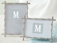 Metallic Bamboo Photo Frame