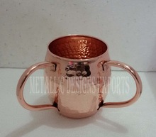 Moscow Mule Barrel Mug Double Handle