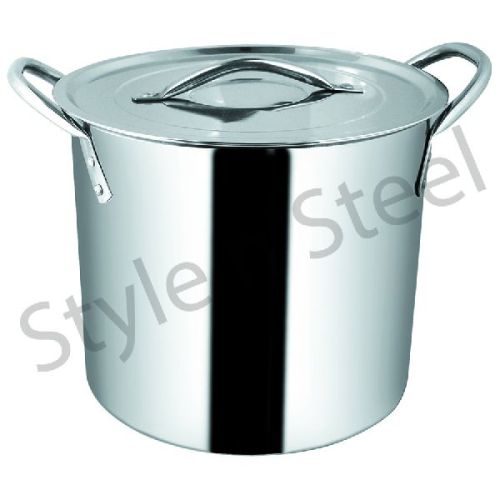 Metal Stainless Steel Stock Pot, Feature : Eco-Friendly