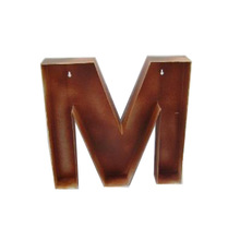 Dark Bronze Alphabet Metal Letter, For Home Decoration